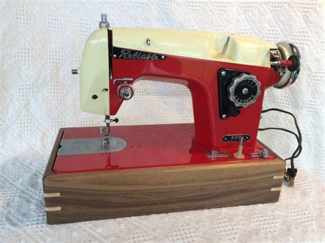 Walnut Sewing Machine Stand With Maple Splines Handcrafted By Jason