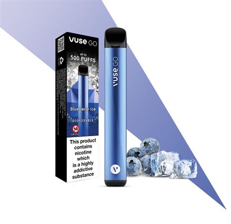 Vuse Go Blueberry Ice Disposable Vape Up To 500 Puffs Vuse Uk