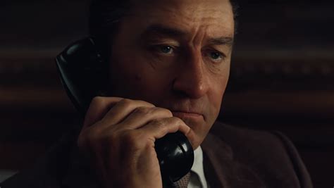 Digitally De Aged Robert De Niro Stars In First Trailer For The