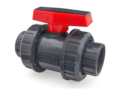 Pvc Ball Valves Pipe Fittings Online Valves With Red Handle U Pvc Ball Valve 40mm X 40mm