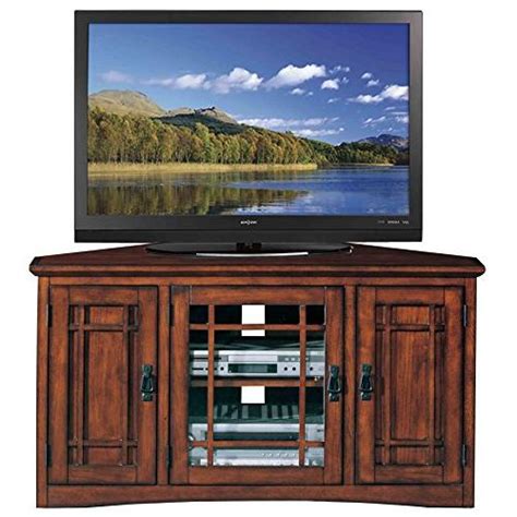 Leick Riley Holliday Mission Corner Tv Stand