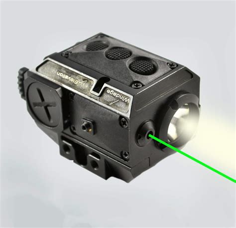 At3 Green Laser Light Combo With Led Strobe Flashlight At3 Tactical