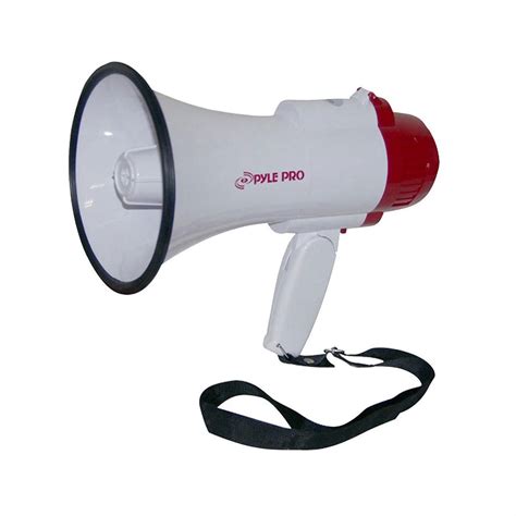 Pyle Professional Megaphone Bullhorn With Siren And Voice Recorder