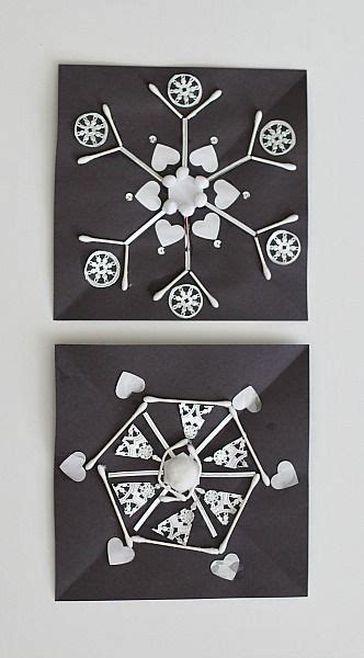 Symmetrical Snowflake Winter Craft For Kids Winter Crafts For Kids
