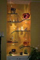 Kitchen Glass Shelves Design Photos