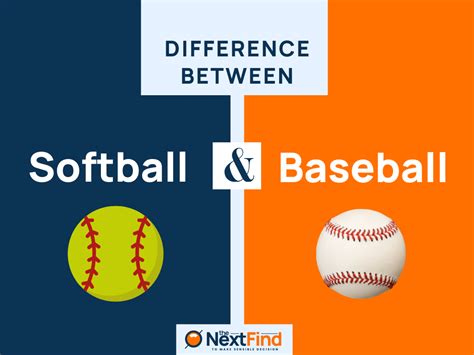 20 Difference Between Baseball And Softball Explained