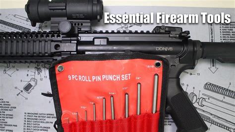 Roll Pin Punch Set Essential Firearm Tools