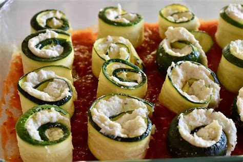 Zucchini Ricotta Roll Ups This Delicious House