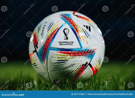 Qatar Doha 18 July 2022 Official Adidas Fifa World Cup Football