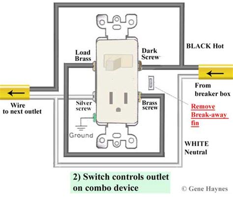 How To Wire Switch Outlet Combo