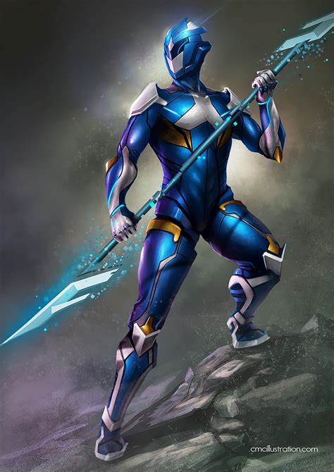 Power Ranger Blue Redesing By Aioras On Deviantart