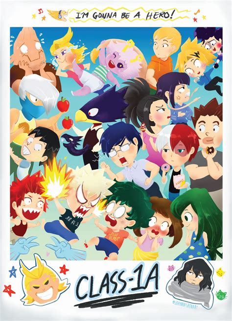 They are one of the most prominent classes at u.a. Boku no Hero Academia Class 1-A Photo Print (5"x7" or 8.5 ...