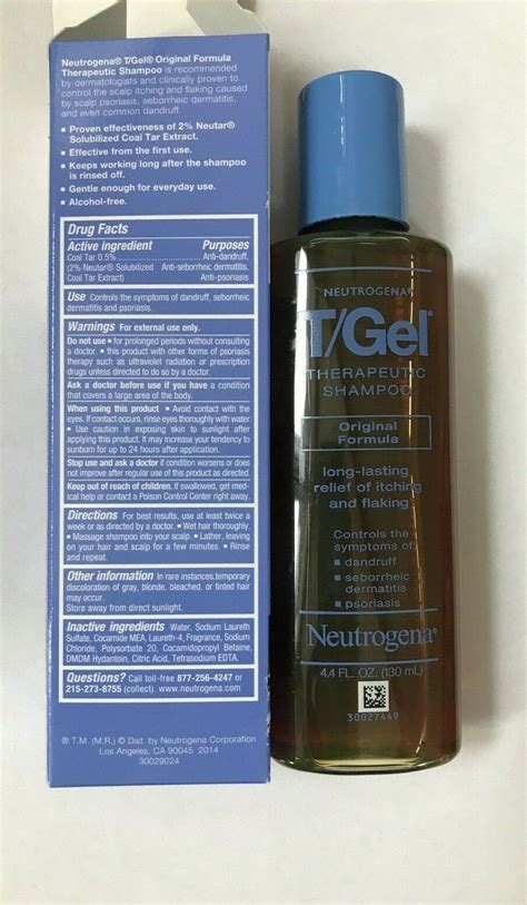 Neutrogena T Gel Shampoo Original 44oz Shampoo And Conditioning