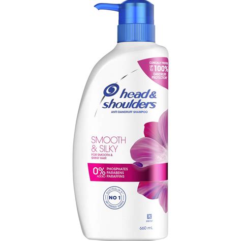 Head And Shoulders Smooth And Silky Anti Dandruff Shampoo 660ml Woolworths
