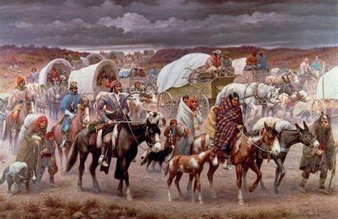 28th May On This Day In 1830 Trail Of Tears Poster Prints