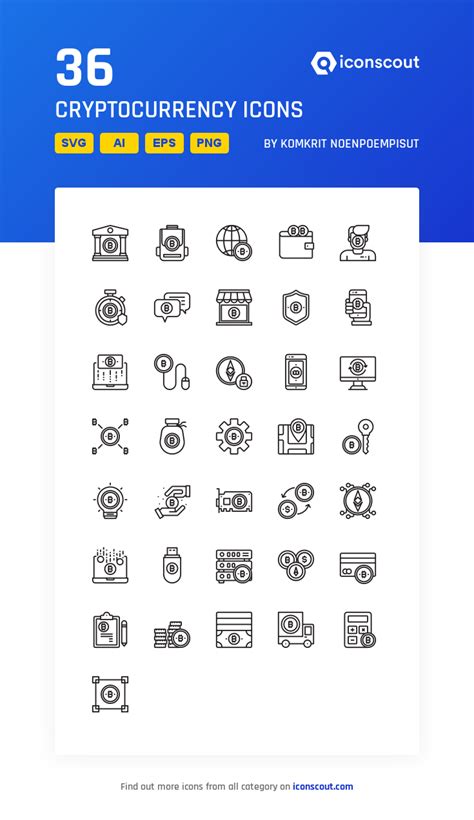 Download Cryptocurrency Icon pack - Available in SVG, PNG ...