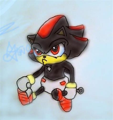 Baby Shadow Sonic The Hedgehog Fan Art 8072375 Fanpop