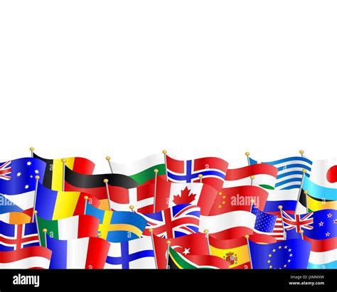 Many Flags Different Countries Hi Res Stock Photography And Images Alamy