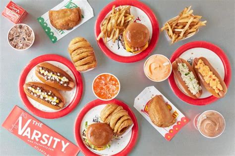 The Varsity Restaurant And Drive In At 61 North Ave Nw In Atlanta And