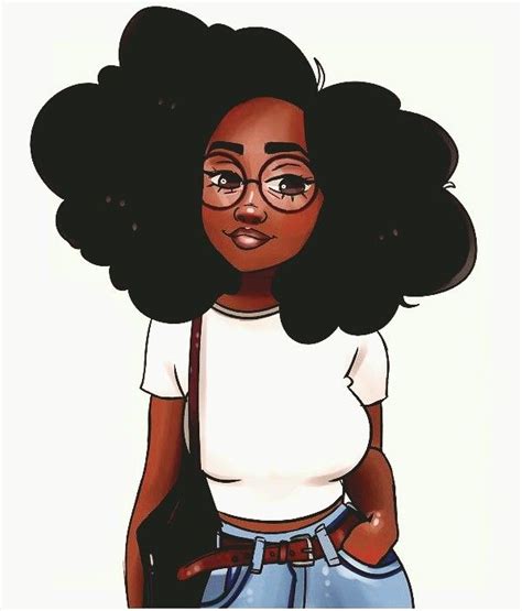 Pin By Jenny Mbk On Black Art Black Girl Art Black Girl Cartoon Drawings Of Black Girls