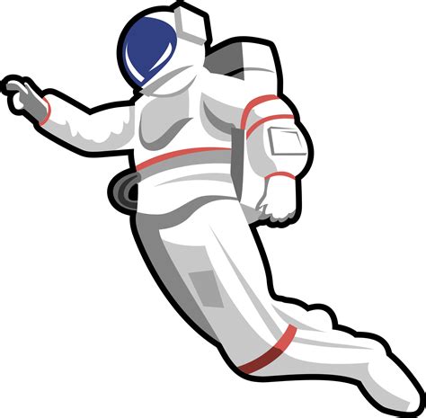 Astronaut In Space Clipart Png