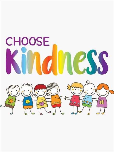 Choose Kindness Sticker By Ripplekindness Redbubble
