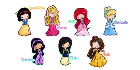 Chibi Princesses Những Nàng Công Chúa Disney Bức ảnh 40129010 Fanpop