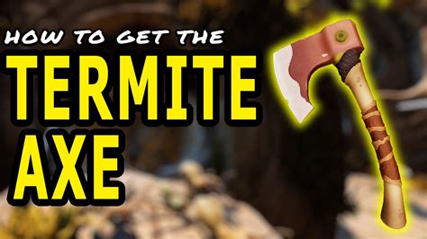 How To Get The TERMITE AXE In Grounded YouTube