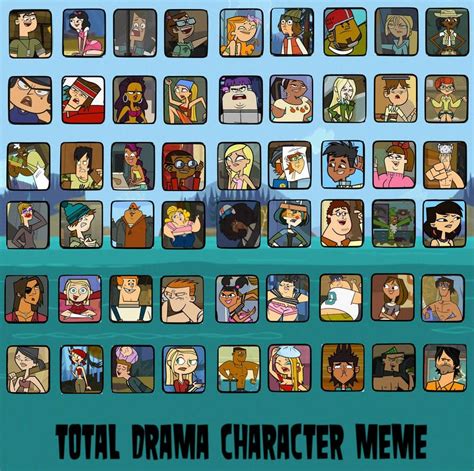 New Total Drama Cast Ranking Total Drama Tier List Youtube Gambaran