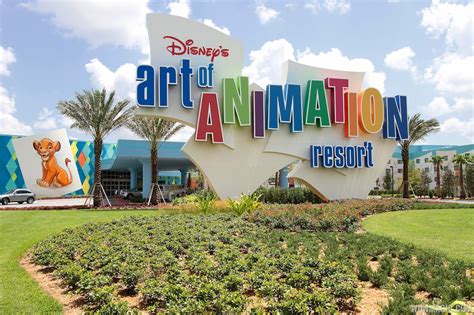 Disneys Art Of Animation Entrance Bus Stops Animation