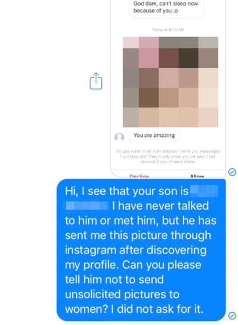 Arizona Student Finds Mum Of Man Who Sent Her A Penis Pic
