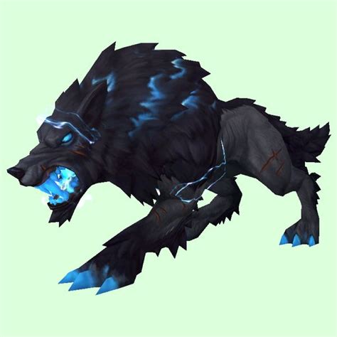 Black Storm Wolf Pet Look Petopia Hunter Pets In The World Of