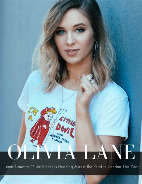 Olivia Lane Texas Country Singer Is Heading Across The Pond To London