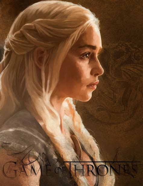 Daenerys Targaryen Game Of Thrones On Behance