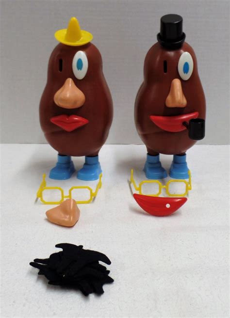 Sold Price Vintage Lot Of Mr And Mrs Potato Head With Some