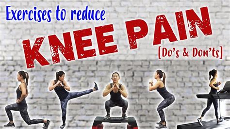 Best Worst Exercises For Bad Knees Dos Don Ts Joanna Soh