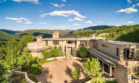 2475 Million Contemporary Mountaintop Mansion In Aspen Co Homes Of