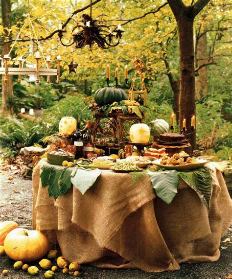 A Great Look For A Fall Party Outdoor Lighting And Decorations And