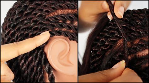 It is one of the popular methods which is flaunted by african women, but it is. Senegalese Twists Cornrows START TO FINISH In 4 Minutes ...