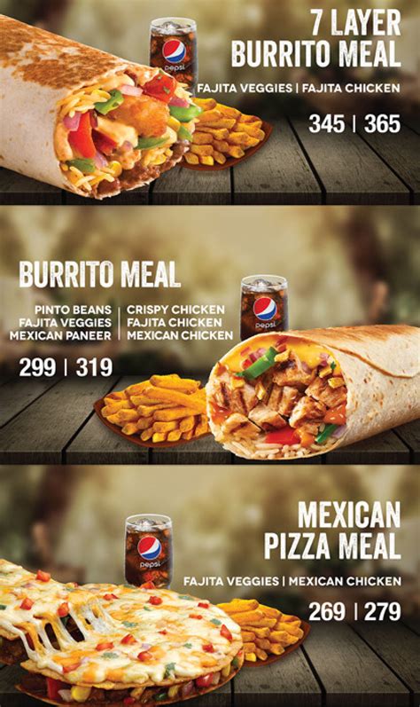 Printable Taco Bell Menu With Prices