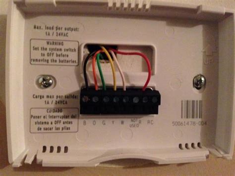 Providing stepped down power from a transformer. Installing a Honeywell rth221 Thermostat - DoItYourself ...