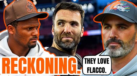 Browns Reckoning Coming With Joe Flacco And Deshaun Watson Kevin Stefanski Says They Love Flacco