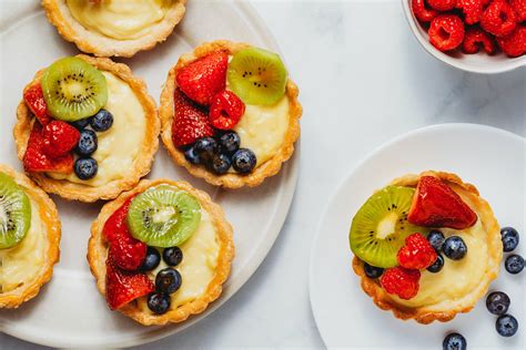 Fruit Tart Recipe With Pastry Cream Filling Recipe