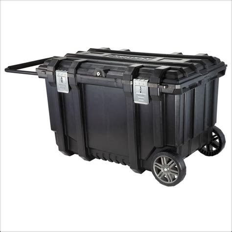Tuff Boxes With Wheels Rolling Tool Box Utility Cart Tool Box