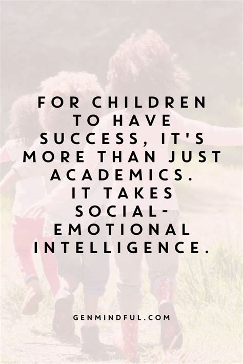 Social Emotional Learning Emotional Intelligence Quotes Childhood