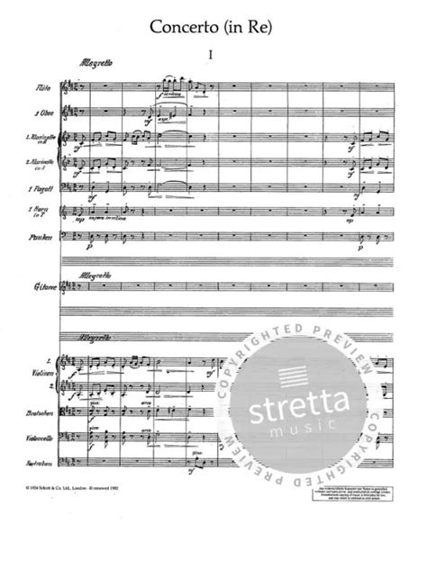 1 Concerto In D Op 99 From Mario Castelnuovo Tedesco Buy Now In The Stretta Sheet Music Shop