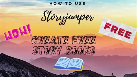Create Your Own Story Book Using ~storyjumper~ Youtube
