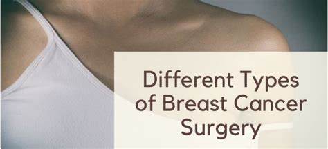 Types Of Cancer Surgery