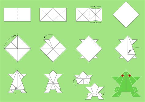 Origami Paper Folding Step By Step ~ Art Classes Kids