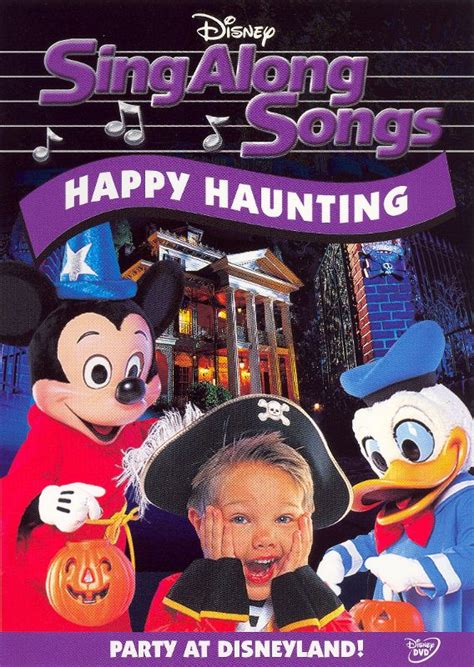 Disneys Sing Along Songs Happy Haunting Party At Disneyland Dvd